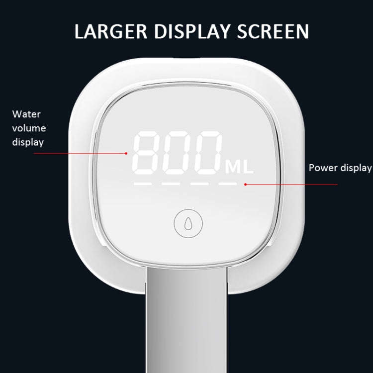 Digital Display Foldable Water Bottle Pump Electric Water Dispenser(White)