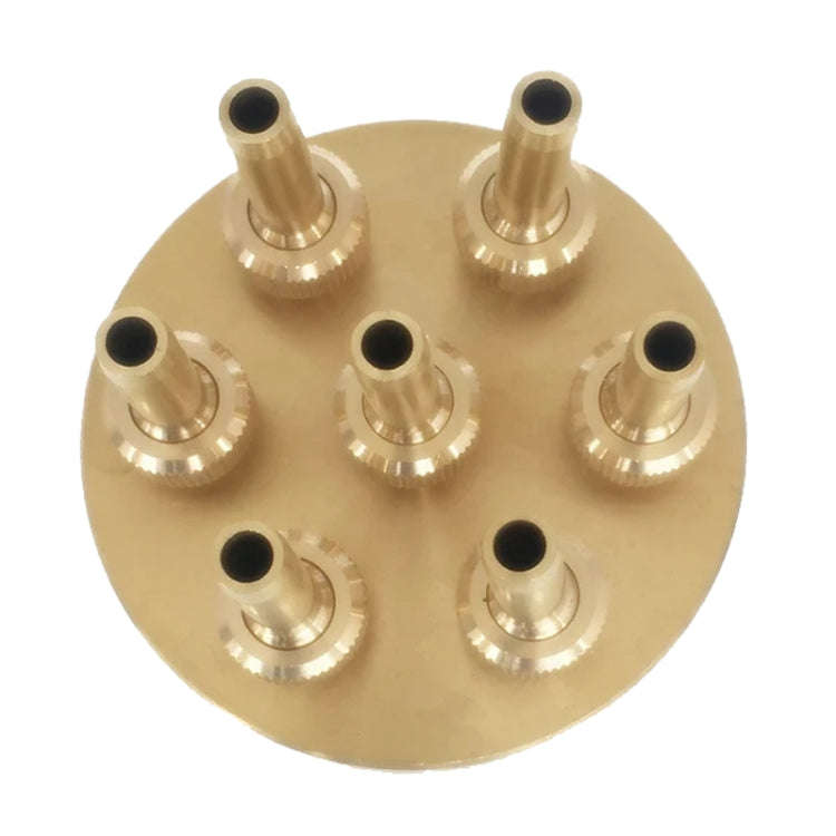 2 inch Copper Center Straight Up Nozzle Center Main Spray Plaza Landscaping Fountain Equipment