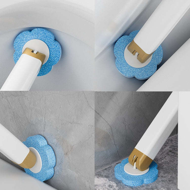 With 6pcs Marine Incense Brush Head Disposable Toilet Brush Set Wall-mounted Throwable Bathroom C...