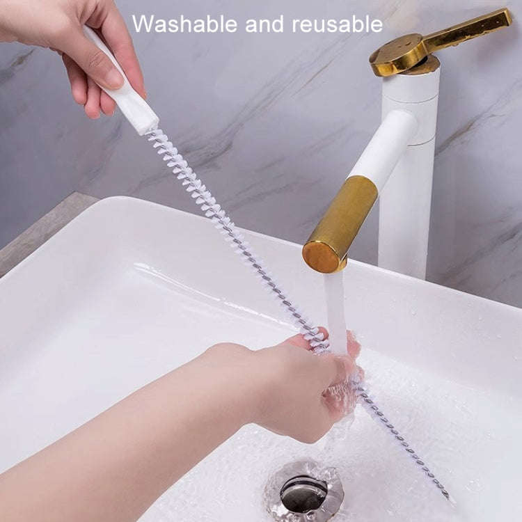 4pcs Pipe Brush Household Hair Cleaning Anti-Blockage Cleaning Rod Multi-Function Drainage Tools(...