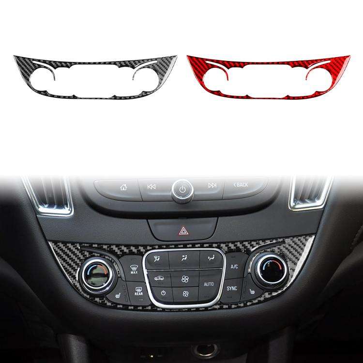 For Chevrolet Malibu 2016-2022 B Model Left-hand Drive Center Control Knob Panel Sticker(Red)