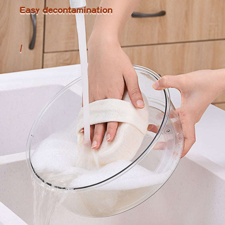 Transparent Kitchen Spice Storage Rack 360 Rotation Storage Tray, Size: Small 24cm