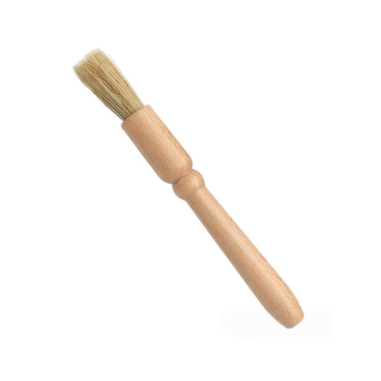 Car Interior Round Wooden Handle Air Vent Cleaning Brush(Wood Color)
