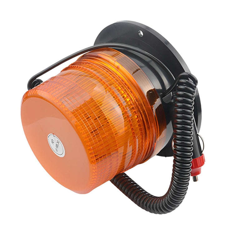 Magnetic School Bus Warning Lights Car Ceiling Flashing Lights With Cigarette Lighter(Yellow)
