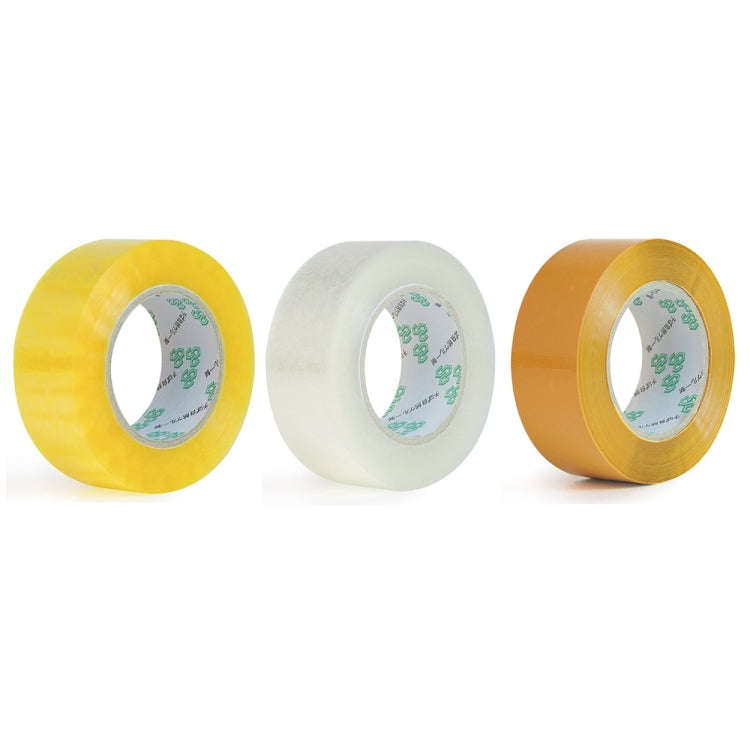 Blocking Tape Express Packaging Sealing Tape, Model: 55mmx100m(Transparent Yellow)