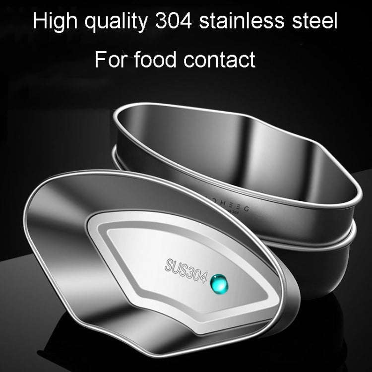 Kacheeg Stainless Steel Fan-Shaped Steamer Tray Household Childrens Supplementary Food Steampak, ...