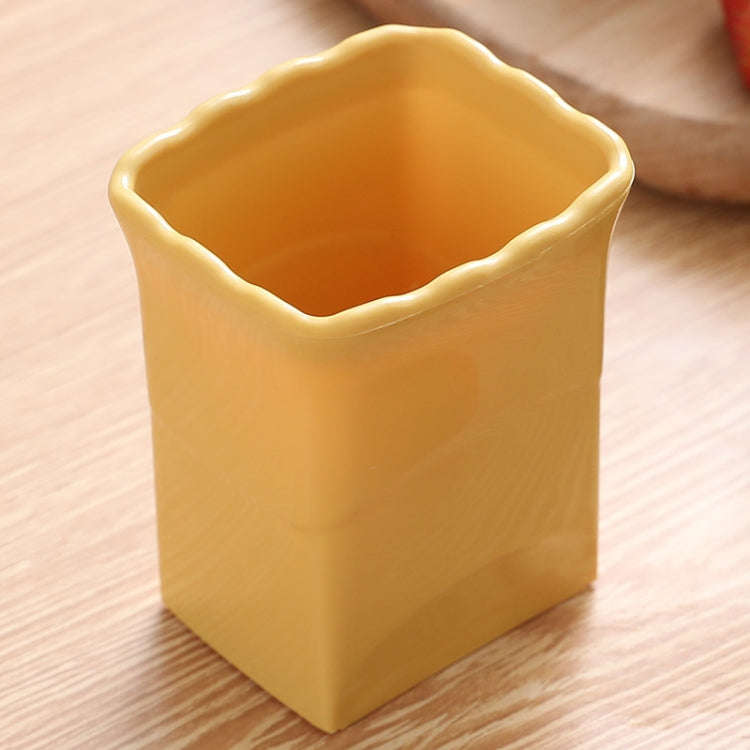Cup Slicer Strawberry Grape Vegetable Slicing Tool Kitchen Gadget(Yellow)
