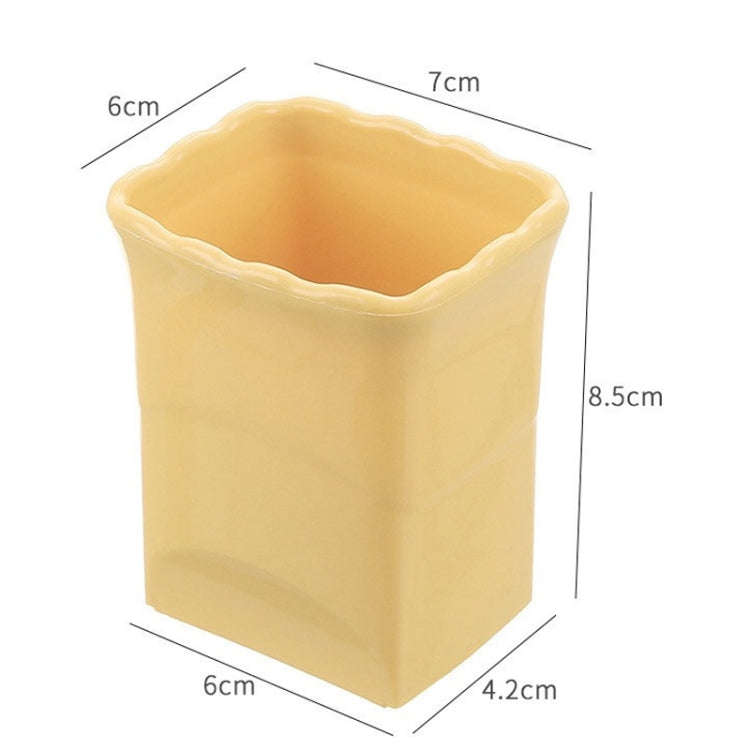 Cup Slicer Strawberry Grape Vegetable Slicing Tool Kitchen Gadget(Yellow)