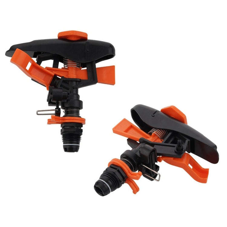 Automatic Watering Device Landscaping Sprinkler Cooling Spray(Orange)