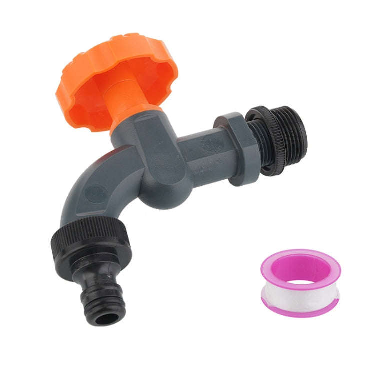 Outdoor Garden Connector Courtyard Valve Switch Faucet, Specification: With 6 Point Pacifier+Doub...