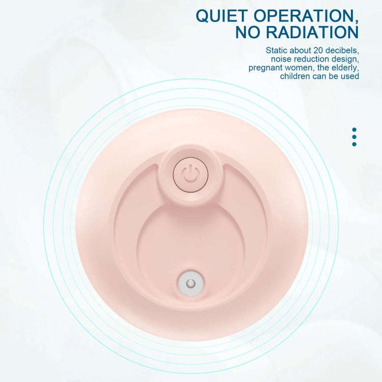 USB Plug-in Car Household Air Purification Water Drop Humidifier Large Capacity Sprayer(White)