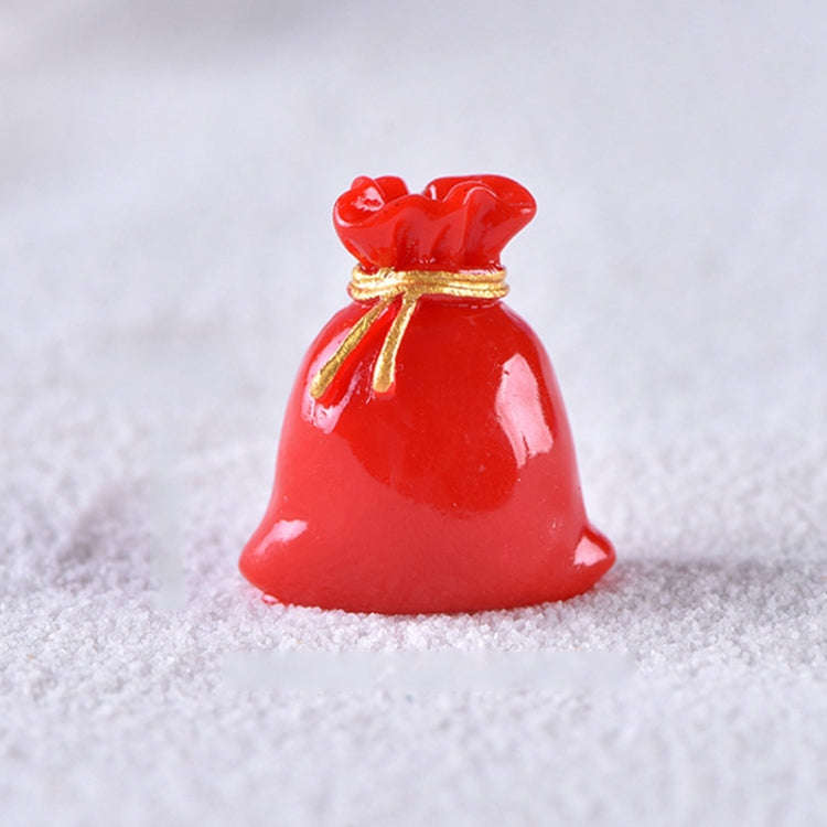 4pcs Christmas Micro Landscape Decorations Resin Craft Gifts Home Decoration Ornaments, Spec: Gif...
