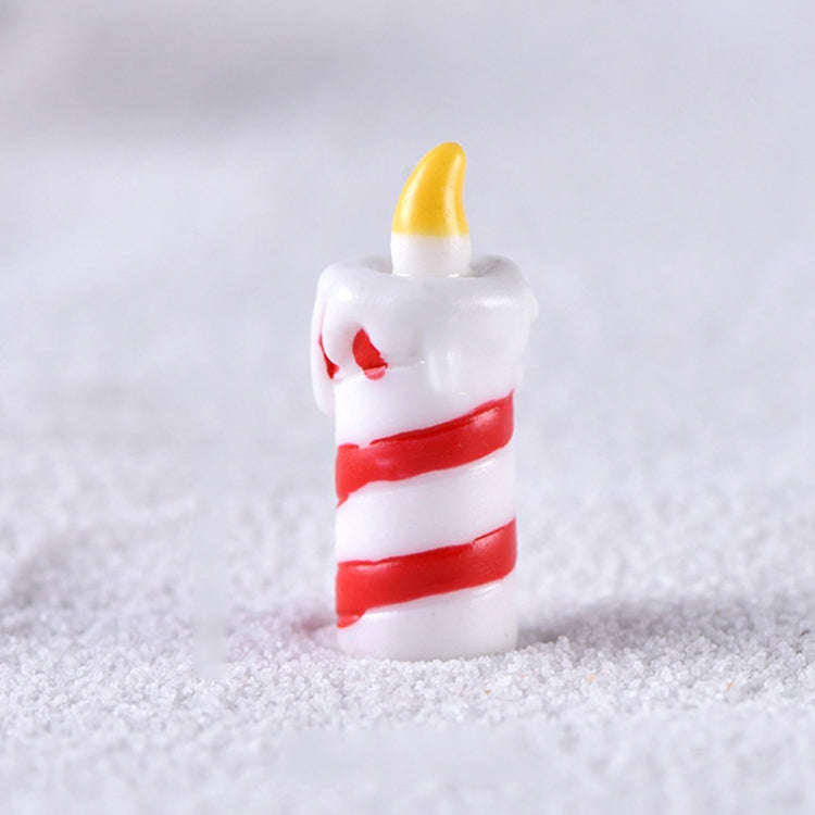 4pcs Christmas Micro Landscape Decorations Resin Craft Gifts Home Decoration Ornaments, Spec: Can...