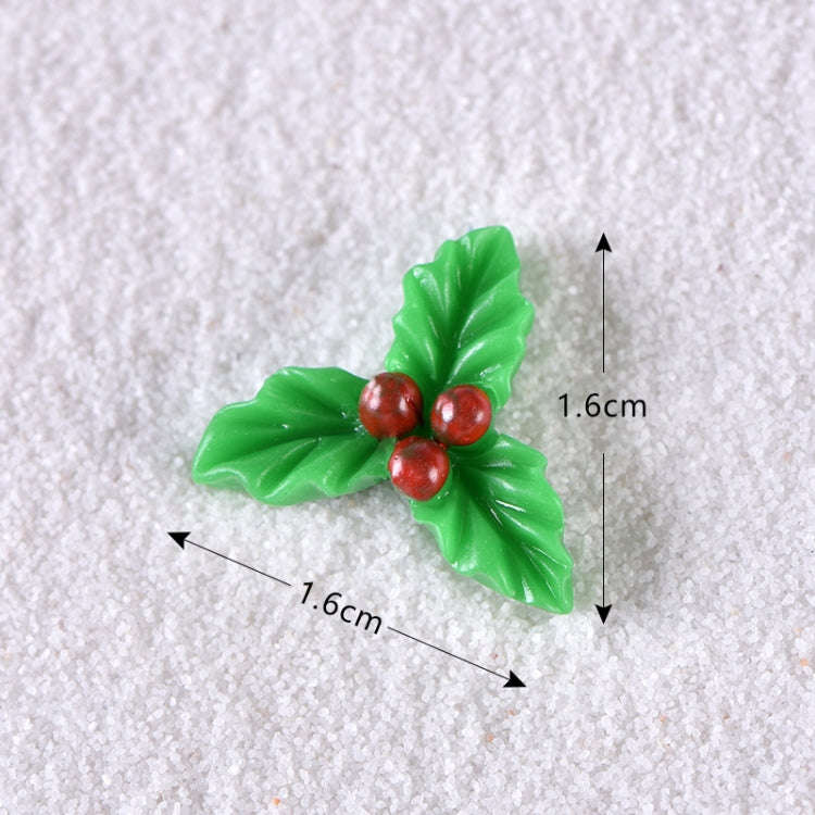 4pcs Christmas Micro Landscape Decorations Resin Craft Gifts Home Decoration Ornaments, Spec: Chr...