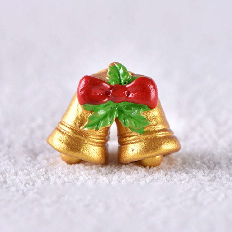 4pcs Christmas Micro Landscape Decorations Resin Craft Gifts Home Decoration Ornaments, Spec: Bel...