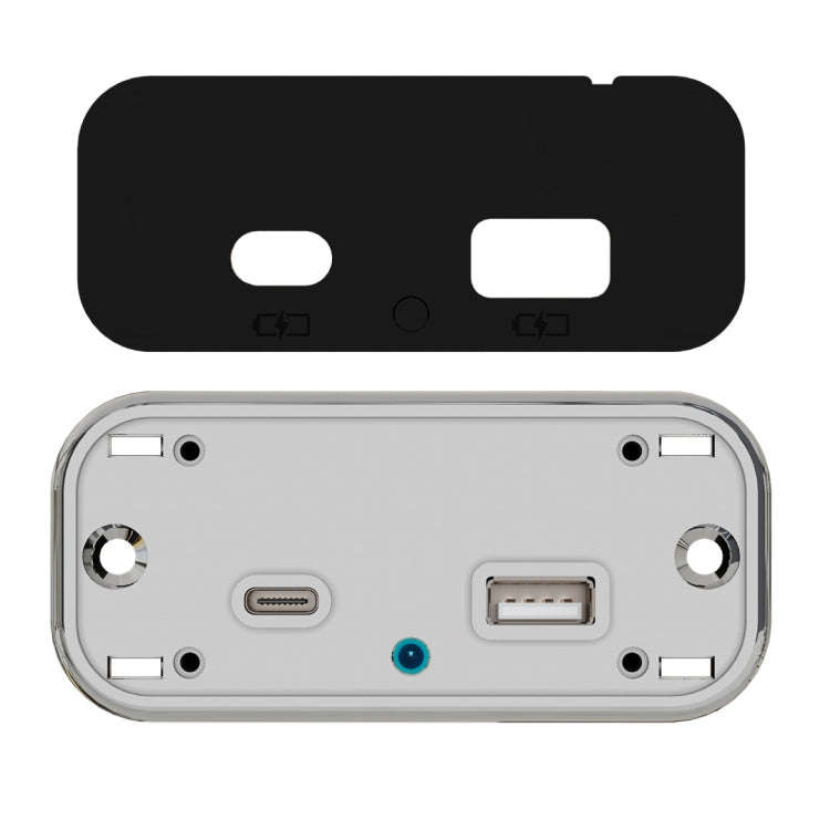 USB Dual-port Multi-function Fast Charging Car Modification Charger(UCC-316A AC4.8A)