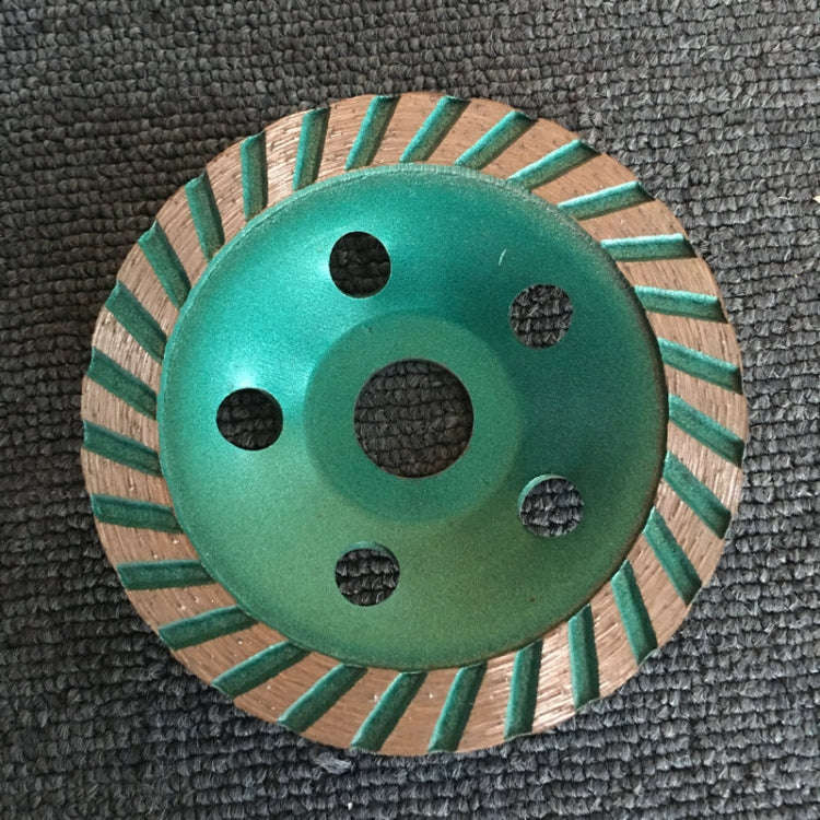 100mm Concrete Stone Diamond Grinding And Polishing Blades Ceramic Grinder Machine Fan Shape Grin...