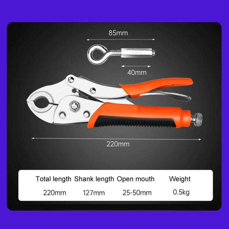 Floor Heating Pliers Manual Heating Pipe Removal Cleaning Installation Pliers, Model: 4/6 Point A...