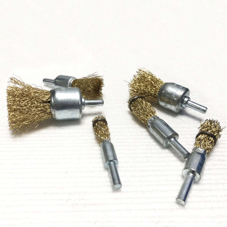 16x6x25mm 5pcs Wire Brush Industrial Grade Stainless Steel Rust Removal Wire Brush