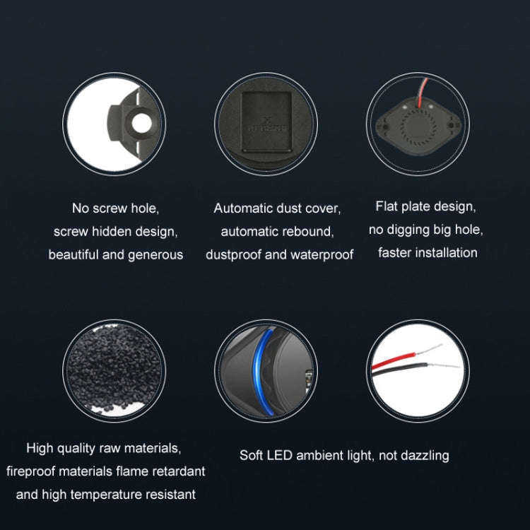 2 in 1 Car Modification Fast Charging USB-C Car Charger(UCC-320 QC3.0+PD)