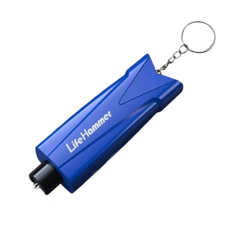 Multifunctional Vehicle Safety Hammer Emergency Window Breaker(Blue)