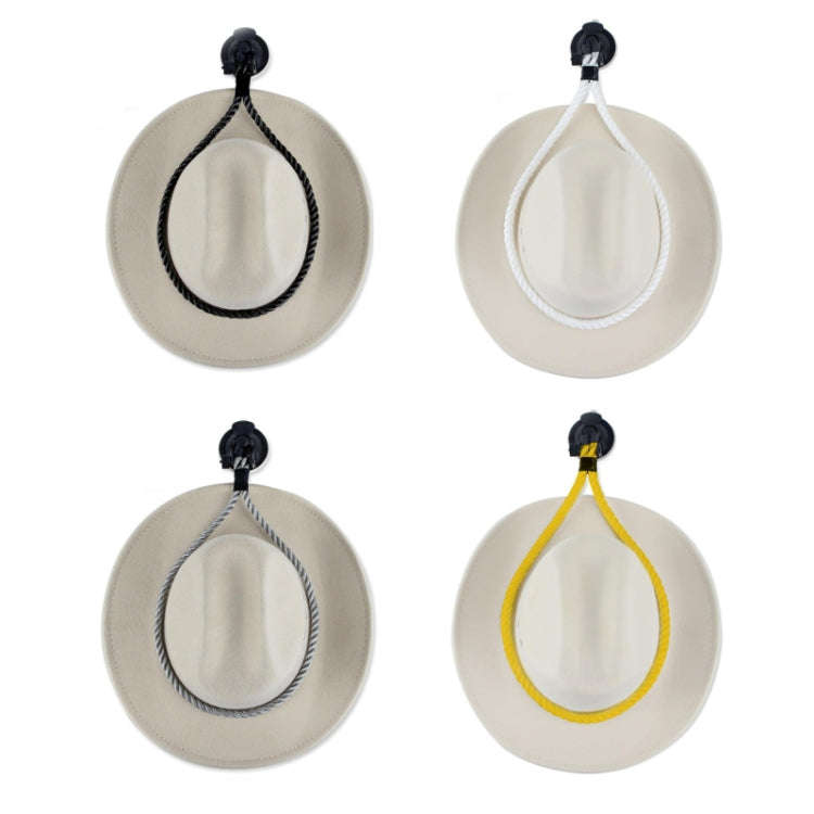 Car Cowboy Hat Rack Home Door Rear Hat Hook Holder, Color: White
