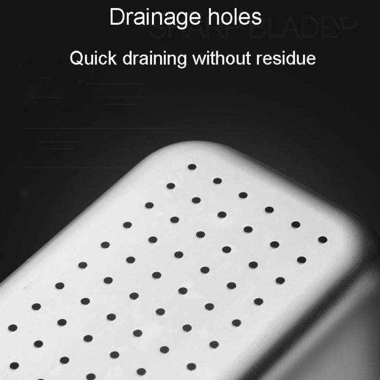 Kacheeg Food Residue Filtering And Drainage Rack For Tanks Sink Storage Trash Shelf, Style: Trian...