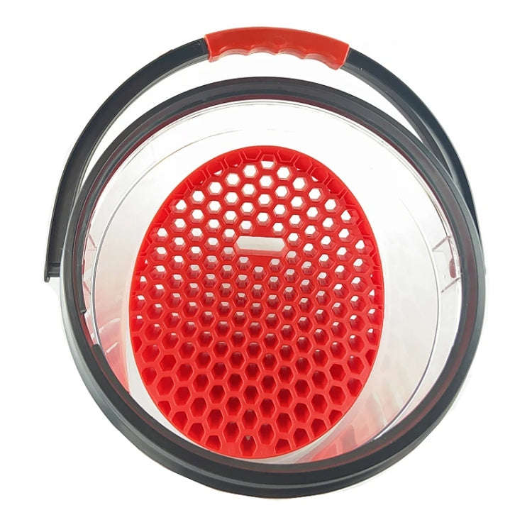 Car Wash Shop Cleaning Sand Gravel Separation Filter(Red)