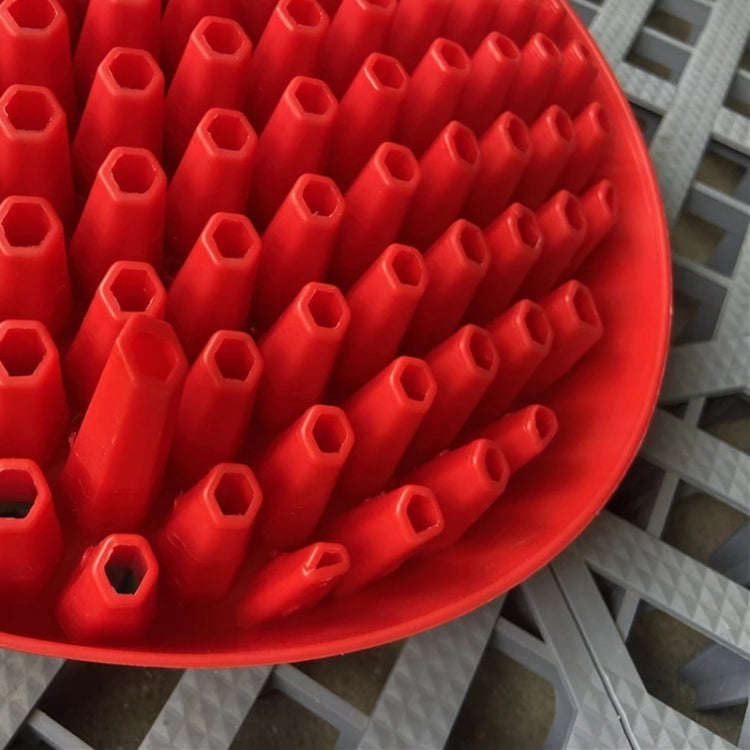 Car Wash Shop Cleaning Sand Gravel Separation Filter(Red)