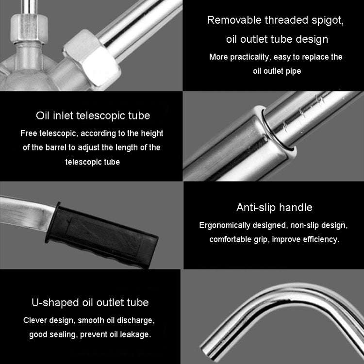 Hand Pressure Drum Suction Oil Pump Hand Pressure Lever Oil Suction Pumping