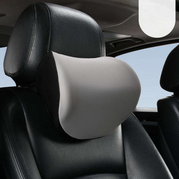Car Memory Foam Neck Pillow Car Neck Rest Silk Pillow Car Seat Cervical Cushion, Style: Headrest ...