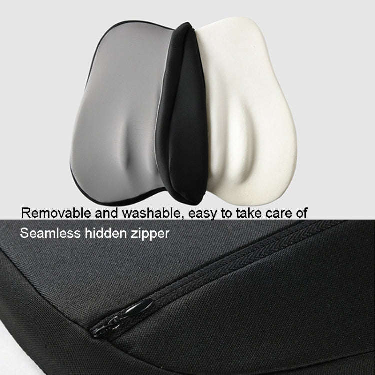 Car Memory Foam Neck Pillow Car Neck Rest Silk Pillow Car Seat Cervical Cushion, Style: Headrest ...