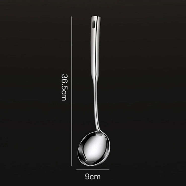 Kacheeg Household Stainless Steel Spatula Kitchenware Kitchen Cooking Tools, Style: Soup Spoon