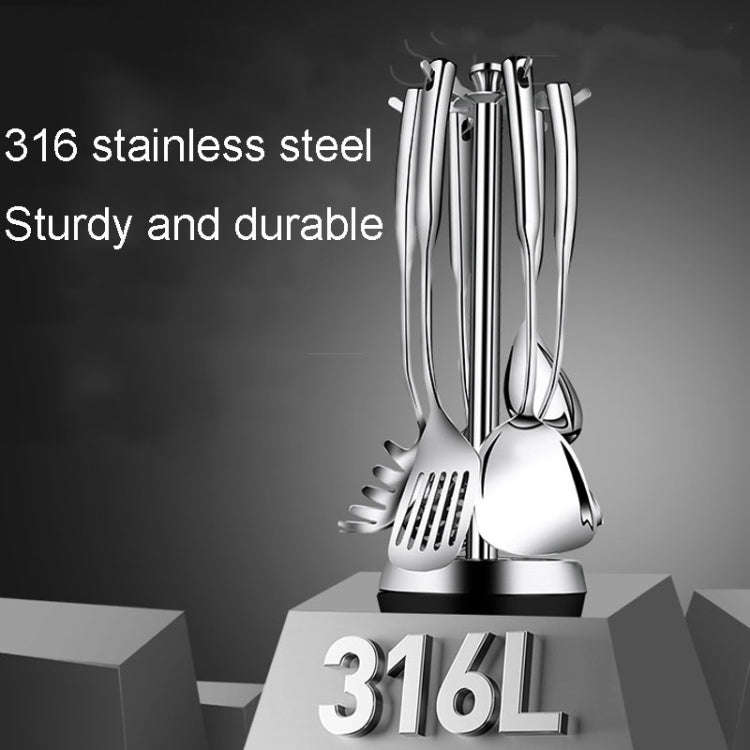 Kacheeg Household Stainless Steel Spatula Kitchenware Kitchen Cooking Tools, Style: Noodle Scoop