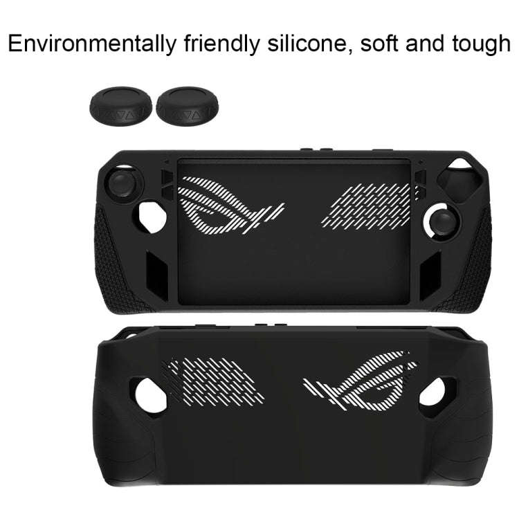 For ASUS ROG Ally Game Console Silicone Protective Cover + Button Cap Set Pocket Gaming Accessori...
