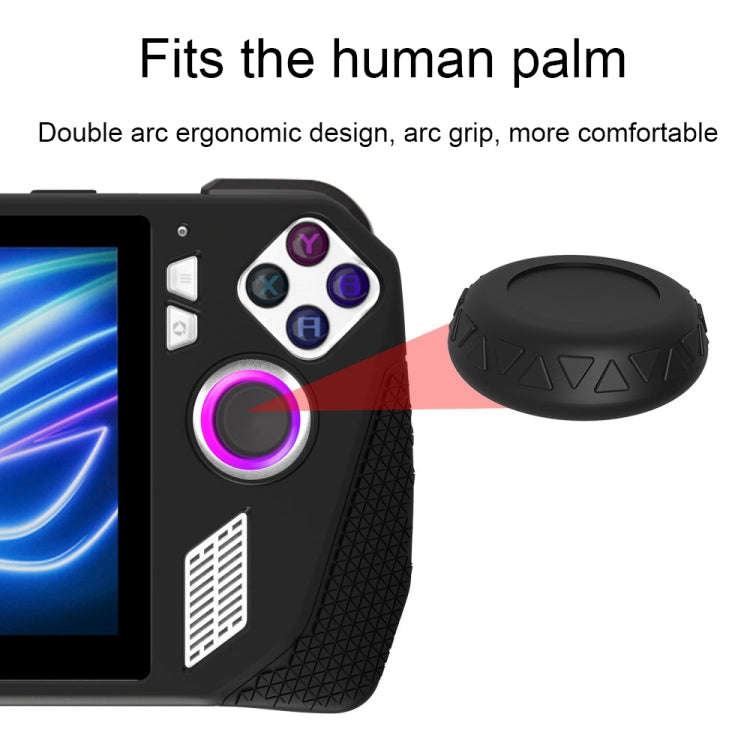 For ASUS ROG Ally Game Console Silicone Protective Cover + Button Cap Set Pocket Gaming Accessori...