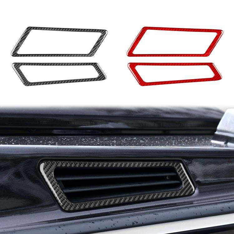 For Mercedes-Benz G-Class W463 2pcs /Set Hood Both Sides Air Vent Stickers(Red)