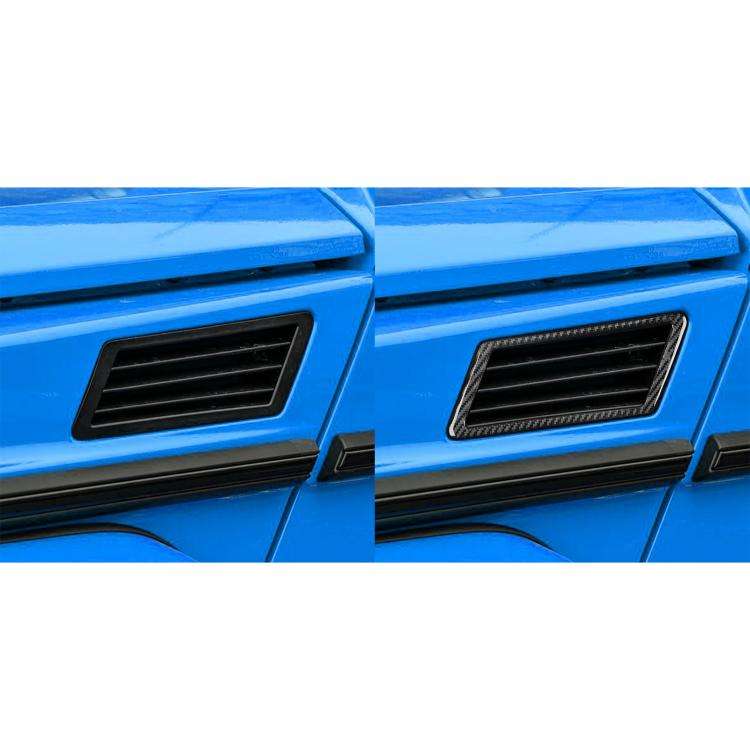 For Mercedes-Benz G-Class W463 2pcs /Set Hood Both Sides Air Vent Stickers(Red)