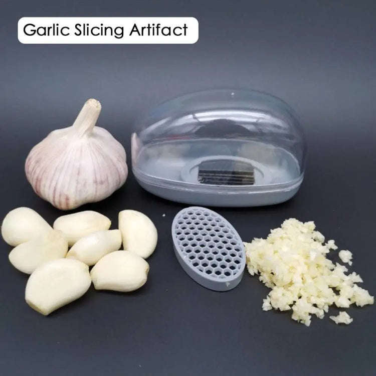 2-in-1 Manual Garlic Press Rocker Garlic Mincer Crusher