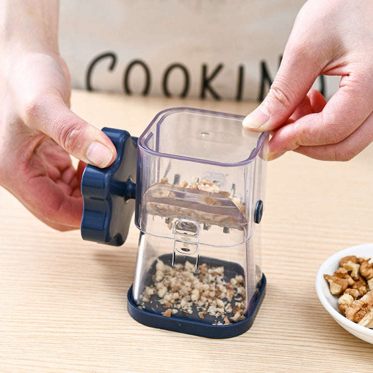 Nut Chocolate Manual Crusher Food Chopper Grinder for Making Toppings(Coffee)