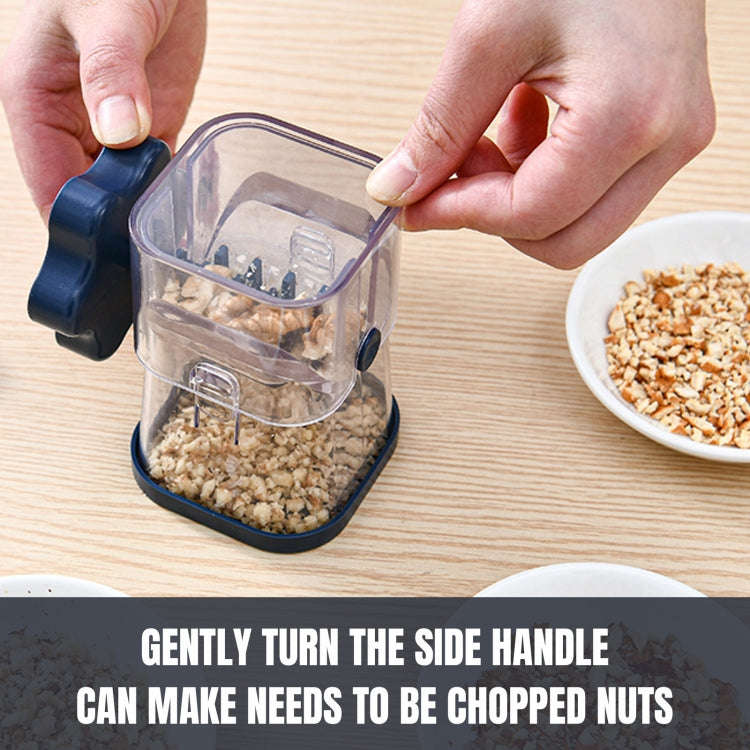 Nut Chocolate Manual Crusher Food Chopper Grinder for Making Toppings(Coffee)