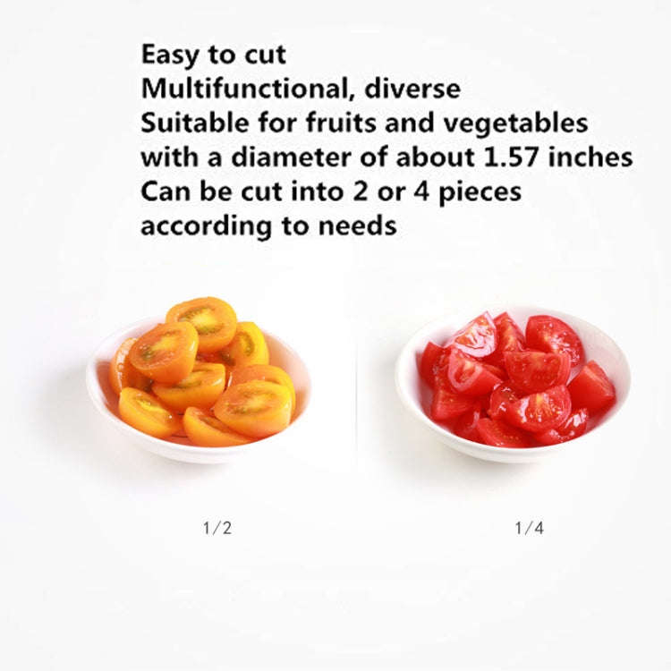Grape Strawberry Slicer Tomato Cherries Cutter Knife Fruit Salad Making Tool