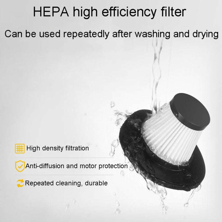 10pcs /Set Powerful Cordless Vacuum Cleaner For Car Small Handheld Cleaner For Car And Home