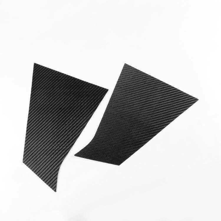 For Chevrolet Malibu XL 2016-2022 6pcs /Set Left-hand Drive B-pillar Carbon Sticker(Black)
