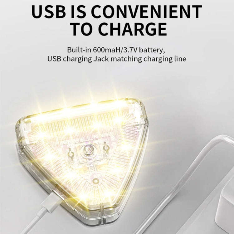 M7 Motorcycle Flashing Light Waterproof Long Duration Wireless Remote Control Modified Warning Li...