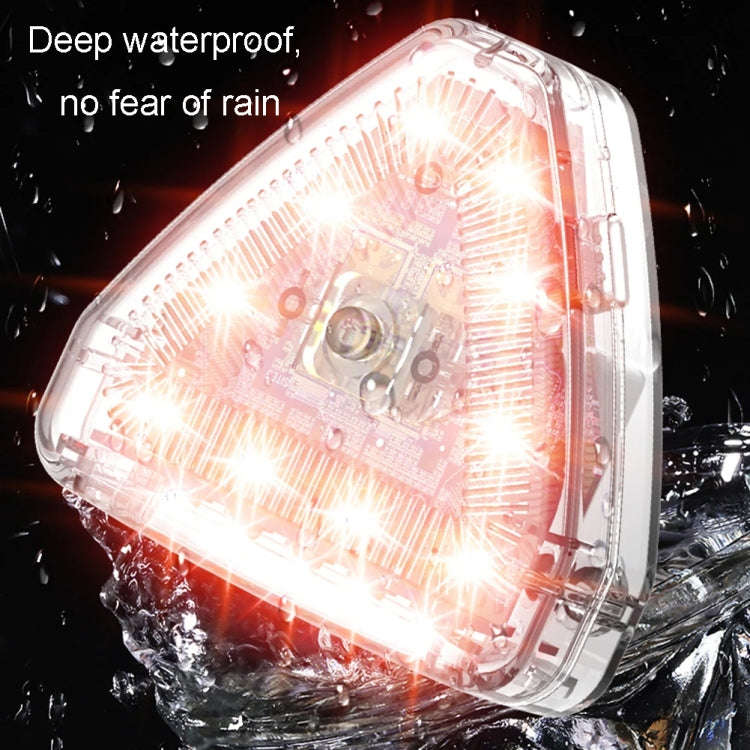 M7 Motorcycle Flashing Light Waterproof Long Duration Wireless Remote Control Modified Warning Li...
