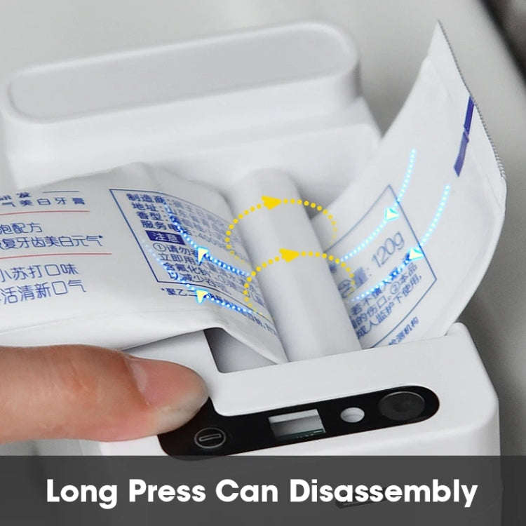 Smart Induction Toothpaste Squeezer Electric Automatic Toothpaste Dispenser, Spec:  Rechargeable ...