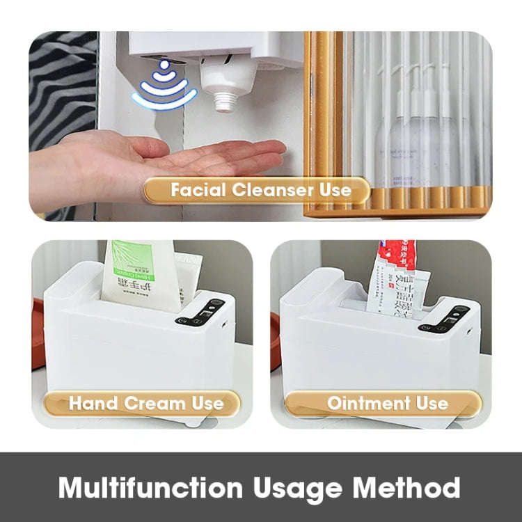 Smart Induction Toothpaste Squeezer Electric Automatic Toothpaste Dispenser, Spec:  Rechargeable ...