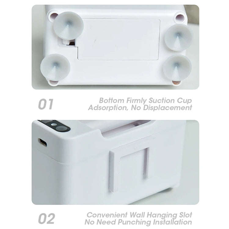 Smart Induction Toothpaste Squeezer Electric Automatic Toothpaste Dispenser, Spec:  Rechargeable ...