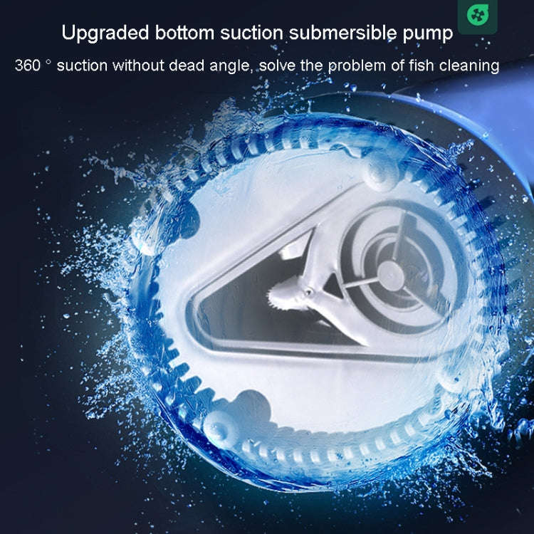 JN-311 12W Anti-Dry Burning Bottom Suction Pump Fish Tank Suction Feces Wigwam Bonsai Submersible...